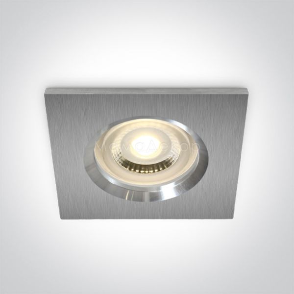 Точечный светильник One Light 50105R1/AL The IP65 Bathroom Range Aluminium