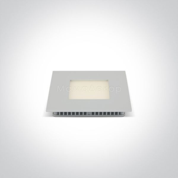 Точковий світильник One Light 50108FA/W/C The 8-16W Square Recessed Panels Die cast