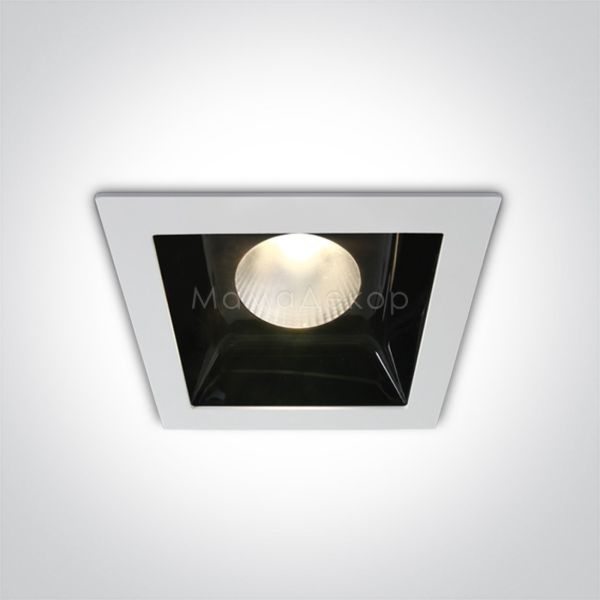 Точковий світильник One Light 50130B/W/W Shop Square Boxes