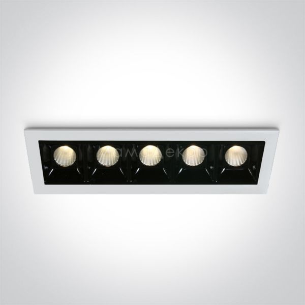 Точковий світильник One Light 50502B/W/W Mini Shop Square Boxes