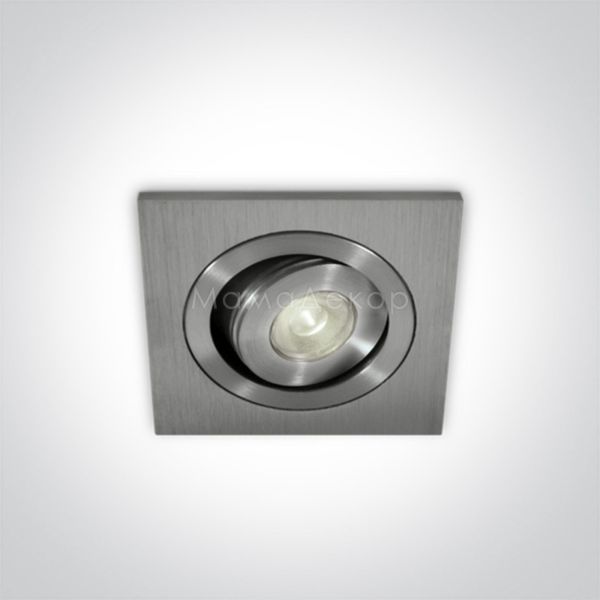 Точковий світильник One Light 51101AL/D/15 The 1W Mini Series Aluminium