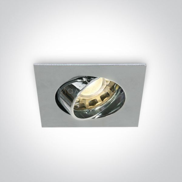 Точечный светильник One Light 51103AB/AL The Dual Ring Range Natural Aluminium