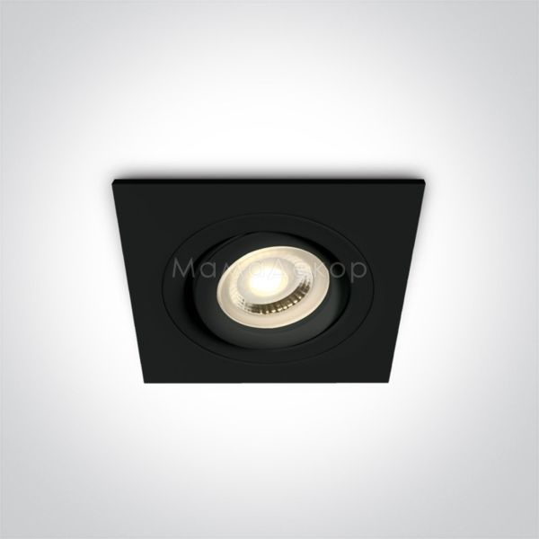 Точечный светильник One Light 51105ABG/B Recessed Spots Adjustable