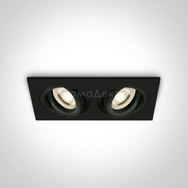 Точечный светильник One Light 51205ABG/B Recessed Spots Adjustable