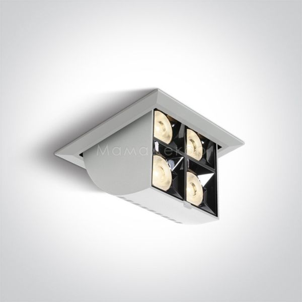 Точечный светильник One Light 51406B/W/W Mirror Adjustable Boxes