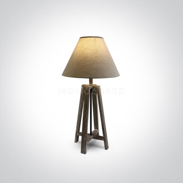 Настольная лампа One Light 61118 The Wood Nostalgia