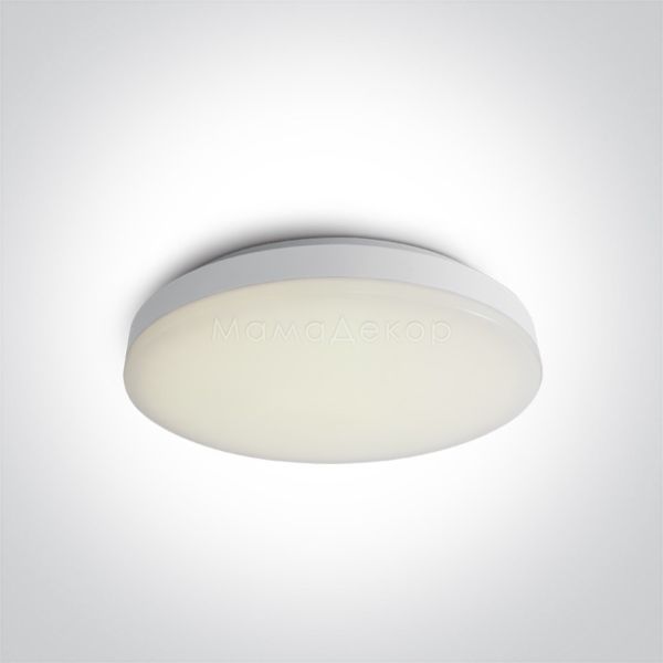 Стельовий світильник One Light 62022AM/W/W The LED Slim Plafo Range Round