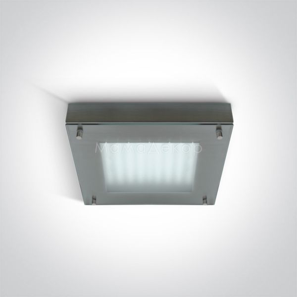 Потолочный светильник One Light 62102/MC Square LED Plafo Steel
