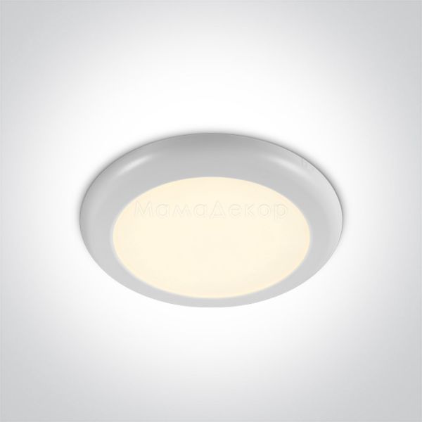 Стельовий світильник One Light 62116F/W/W Surface/Recessed Panels Adjustable Cut Out Hole