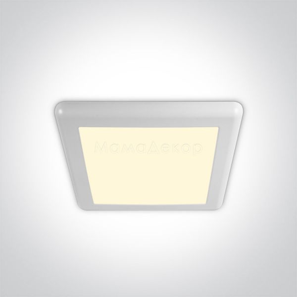 Стельовий світильник One Light 62116FA/W/W Surface/Recessed Panels Adjustable Cut Out Hole