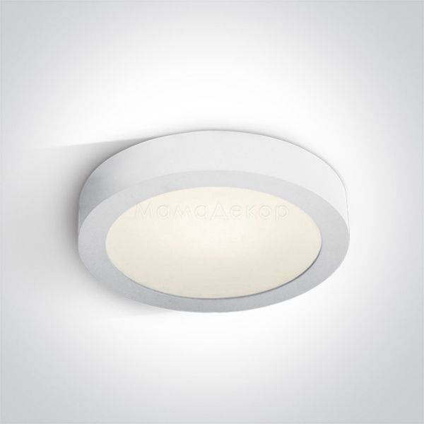 Стельовий світильник One Light 62130F/W/C The LED Panel Plafo Round
