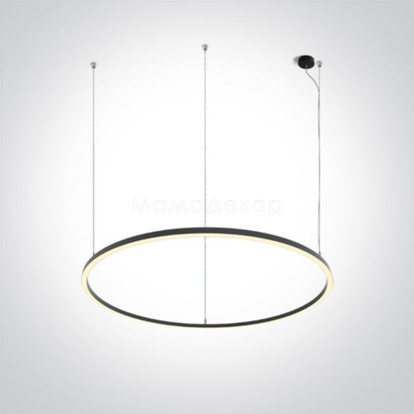 Підвісний світильник One Light 62156C/B/W LED Circle Rings