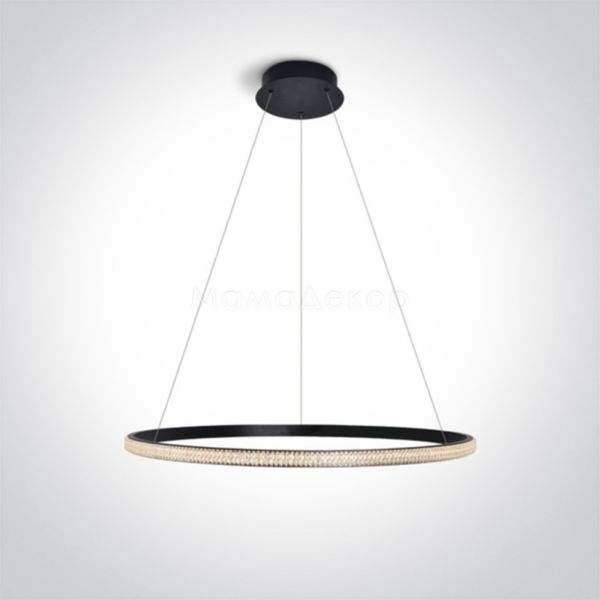 Підвісний світильник One Light 63054A/B The Crystal Swirl Range