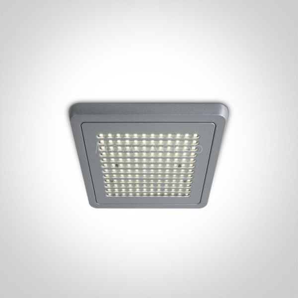 Точковий світильник One Light 64008/G/C Multi LED Slim Plafo Square Dark Light