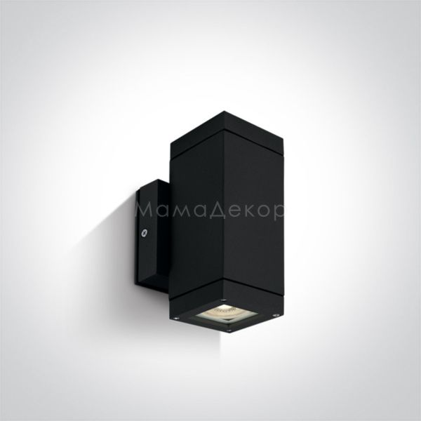Настенный светильник One Light 67130A/B GU10 Outdoor Cubes Die cast
