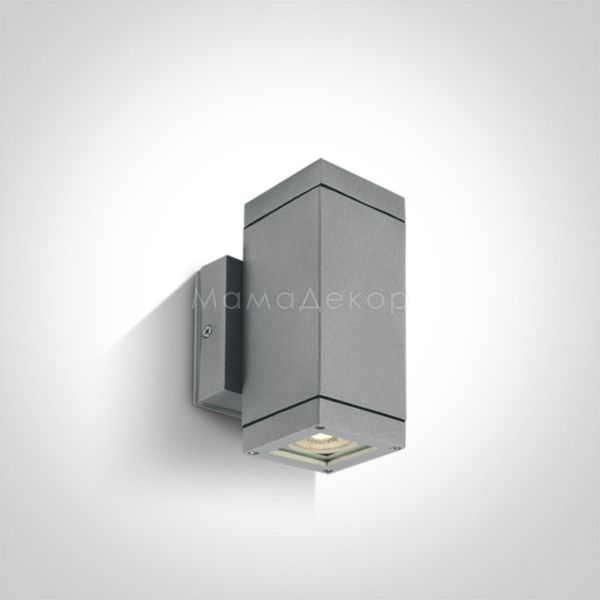 Настенный светильник One Light 67130A/G GU10 Outdoor Cubes Die cast