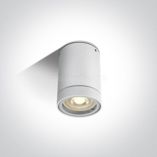 Точковий світильник One Light 67130C/W GU10 Outdoor Cylinder White