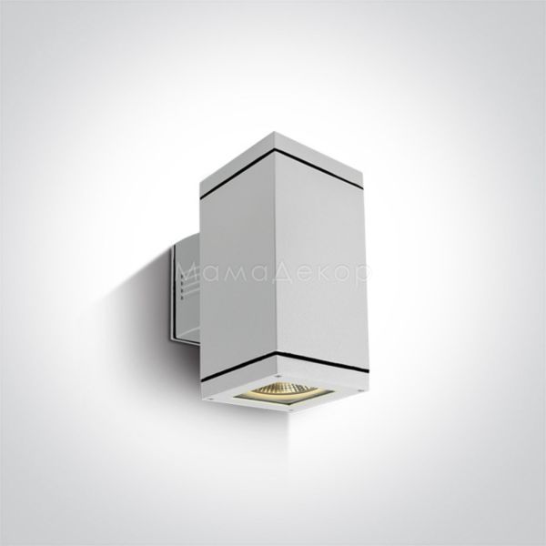 Настінний світильник One Light 67132A/W PAR30 Outdoor Cubes Die cast