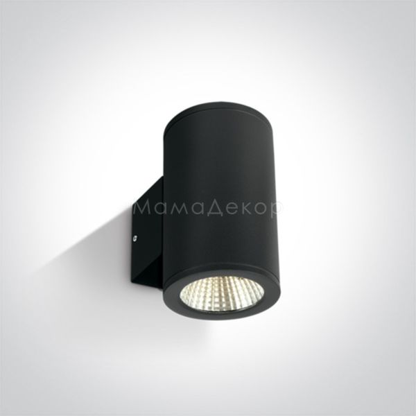 Настінний світильник One Light 67138/B/W Outdoor Wall Cylinders Up & down beam