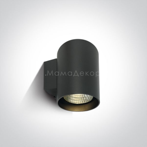 Настінний світильник One Light 67138EL/AN/W Outdoor Wall Cylinders High Power