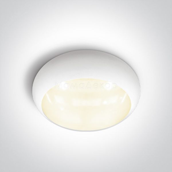 Стельовий світильник One Light 67218E/W Emergency CCT Adjustable LED Plafo