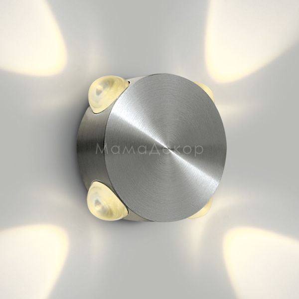 Настенный светильник One Light 67274B/AL/W Indoor/Outdoor Wall Lines Natural aluminium