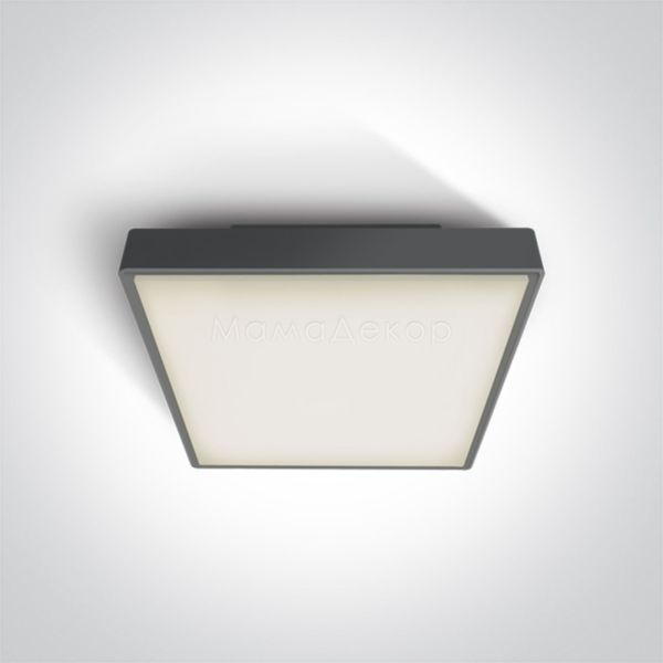 Стельовий світильник One Light 67282AN/AN/W The LED Plafo Outdoor Square Plastic