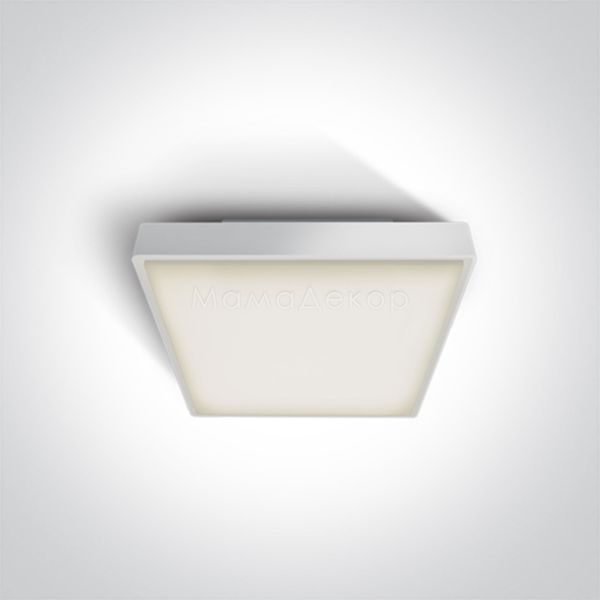 Стельовий світильник One Light 67282N/W/W The LED Plafo Outdoor Square Plastic