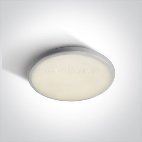 Стельовий світильник One Light 67368/W/C The LED Slim Plafo Range Round