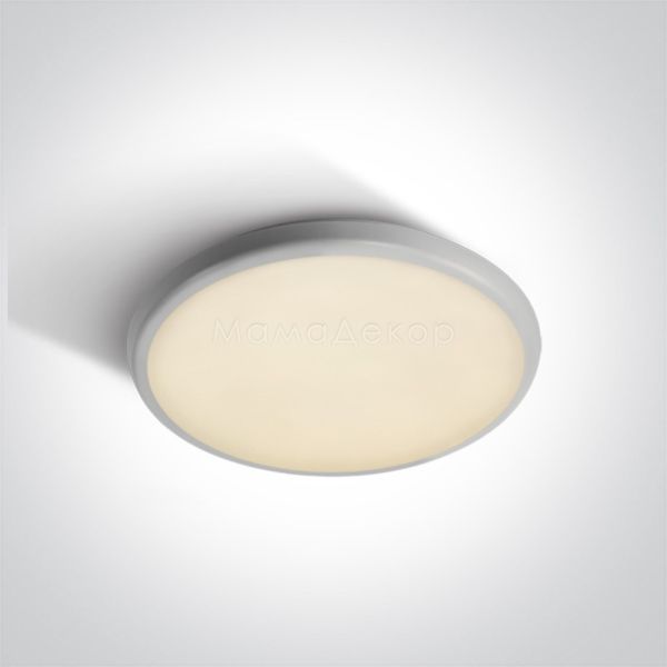 Стельовий світильник One Light 67368/W/W The LED Slim Plafo Range Round