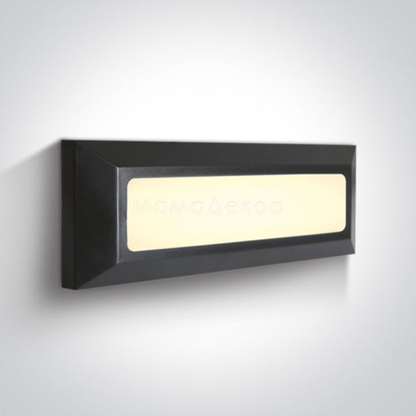 Настінний світильник One Light 67394/AN/W Outdoor General Lighting ABS + PC