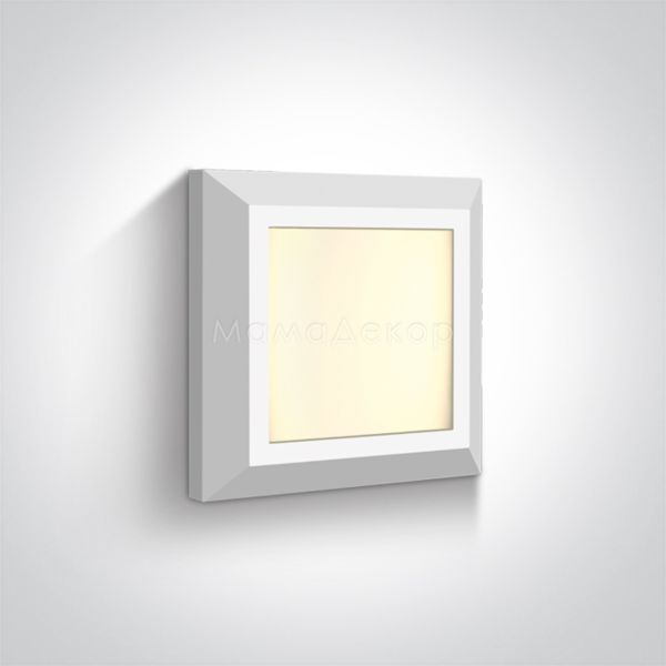 Настінний світильник One Light 67394A/W/W Outdoor General Lighting ABS + PC