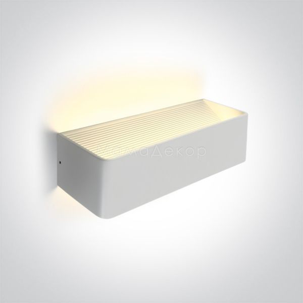 Настінний світильник One Light 67466C/W/W The Backlight Wall Range Aluminium