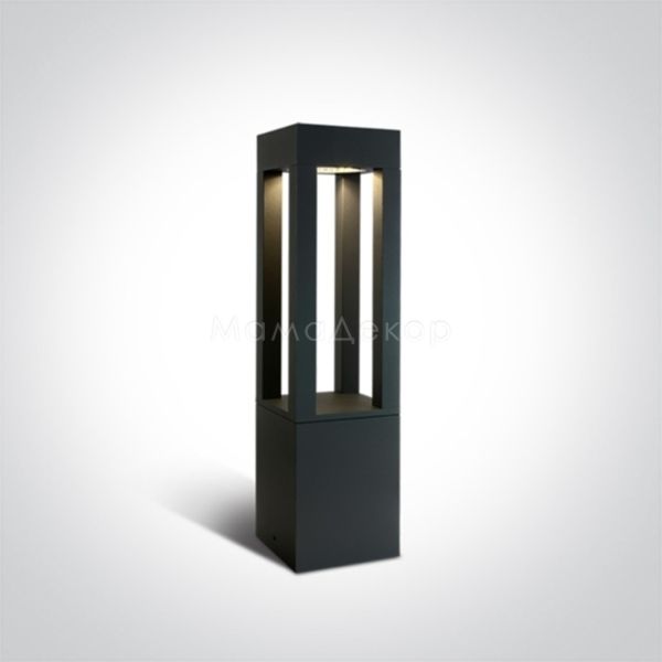 Парковый светильник One Light 67504/AN/W The Cage Light Bollards