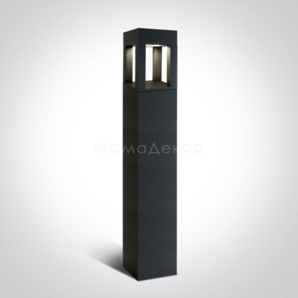 Парковий світильник One Light 67506A/AN/C The Cage Light Bollards