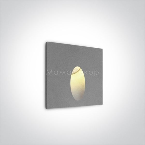 Настенный светильник One Light 68032/G/W Indoor/Outdoor Dark Light Wall Recessed