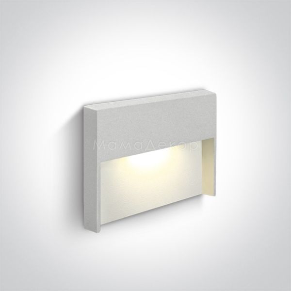 Настенный светильник One Light 68052/W/W Outdoor Decorative Wall Recessed Die cast
