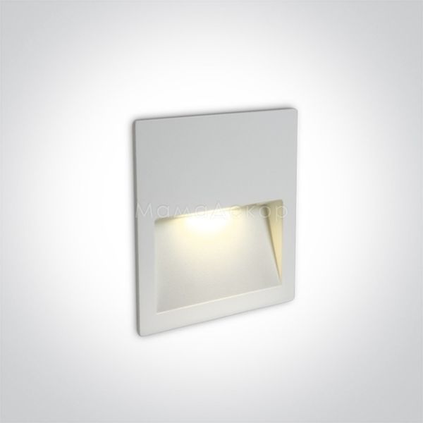 Настенный светильник One Light 68068A/W/W Outdoor Dark Light Wall Recessed Die cast