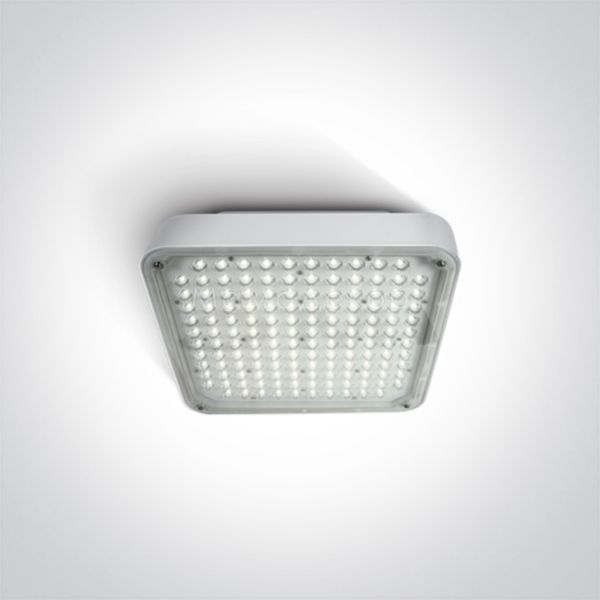 Стельовий світильник One Light 7058/W/D The LED High Power Box Aluminium