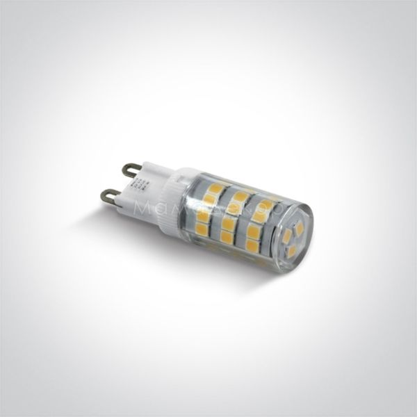 Лампа светодиодная  диммируемая One Light 7103ALGT/W мощностью 3W из серии G9 LED Dimmable & CCT Variable с цоколем G9, температура цвета — 3000K