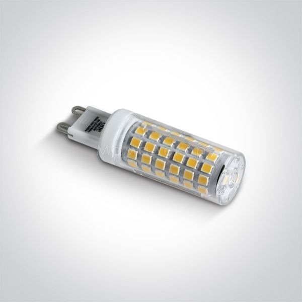 Лампа світлодіодна One Light 7109ALG/W потужністю 9W з серії G9 LED з цоколем G9, температура кольору — 3000K