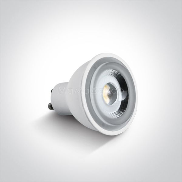 Лампа светодиодная One Light 7301CG/W мощностью 1W. Типоразмер — MR16 с цоколем GU10, 