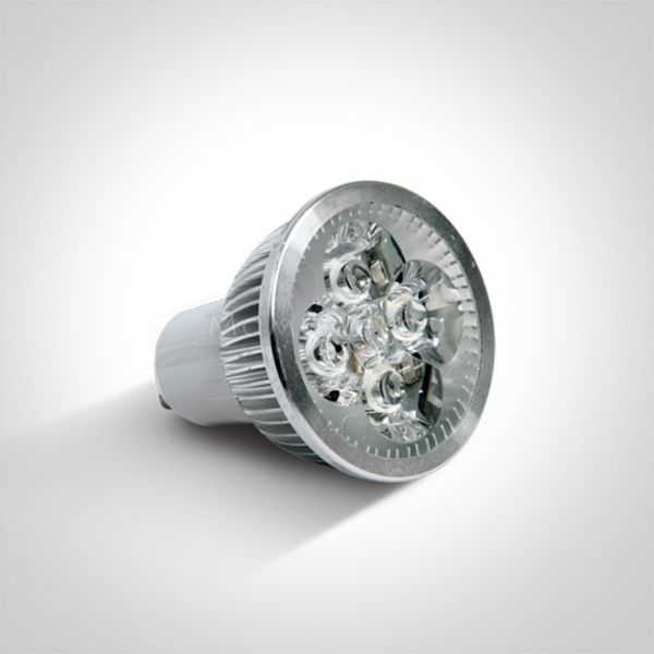 Лампа светодиодная One Light 7304AG/D/36 мощностью 4.5W из серии MR16 GU10 LED. Типоразмер — MR16 с цоколем GU10, температура цвета — 6000K