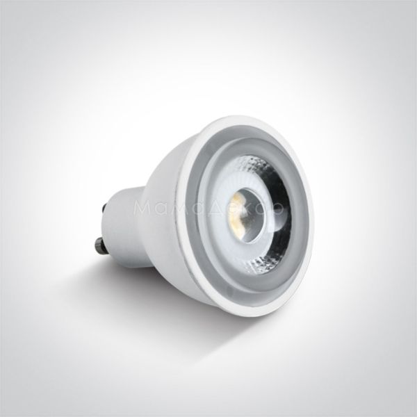 Лампа светодиодная  диммируемая One Light 7306CGD/EW мощностью 6W из серии Dimmable MR16 GU10 COB LED. Типоразмер — MR16 с цоколем GU10, температура цвета — 2700K