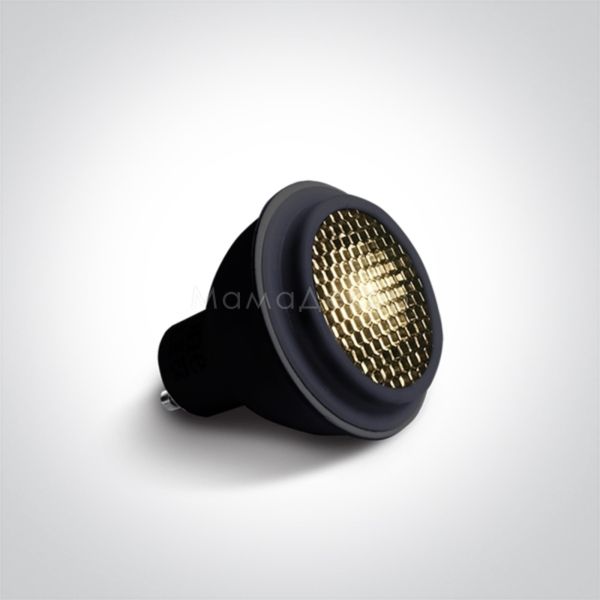 Лампа світлодіодна One Light 7306CHG/W потужністю 6W з серії Honeycomb MR16 GU10 COB LED. Типорозмір — MR16 з цоколем GU10, температура кольору — 3000K