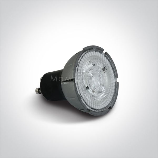 Лампа світлодіодна One Light 7306GC/W потужністю 7W з серії Full Spectrum CRI97. Типорозмір — MR16 з цоколем GU10, температура кольору — 3000K