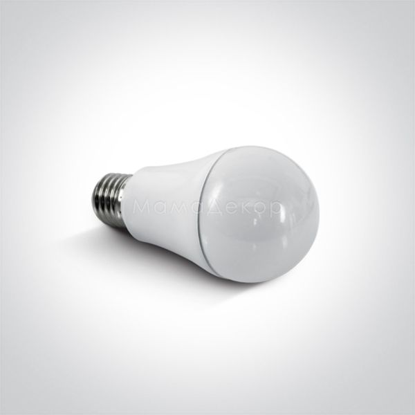 Лампа світлодіодна  сумісна з димером One Light 9G12D/EW/E потужністю 12W з серії Classic Lamps LED. Типорозмір — A60 з цоколем E27, температура кольору — 2700K