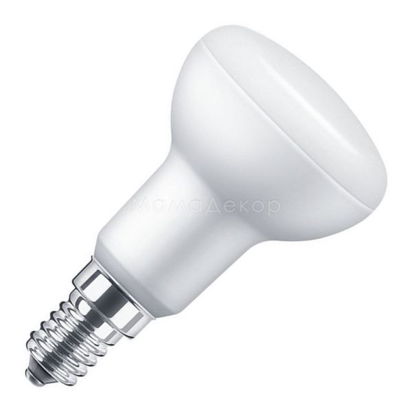 Лампа світлодіодна Osram 4058075282544 потужністю 7W з серії LED Star. Типорозмір — R50 з цоколем E14, температура кольору — 3000K