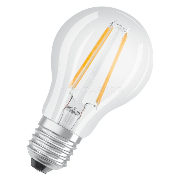 Лампа світлодіодна Osram 4058075288645 потужністю 7W з серії LED Value Filament. Типорозмір — A60 з цоколем E27, температура кольору — 4000K