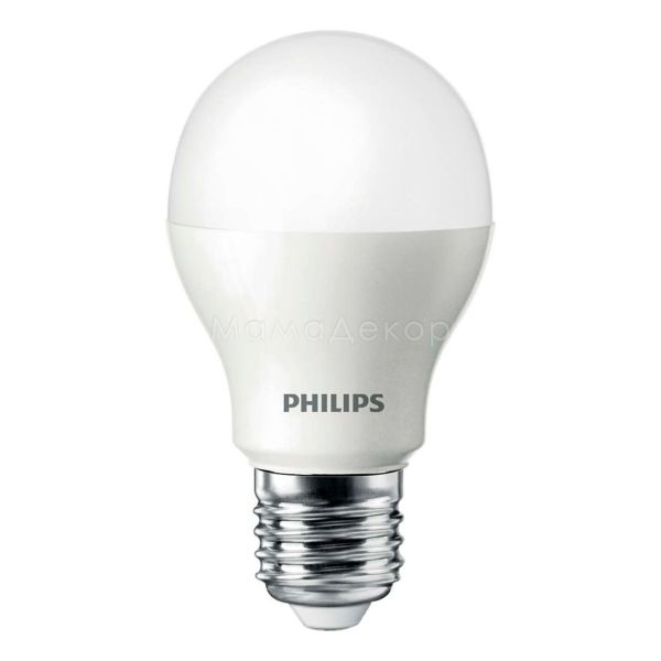 Лампа светодиодная Philips 929000216997 мощностью 7W из серии LEDBulb. Типоразмер — A55 с цоколем E27, температура цвета — 6500K